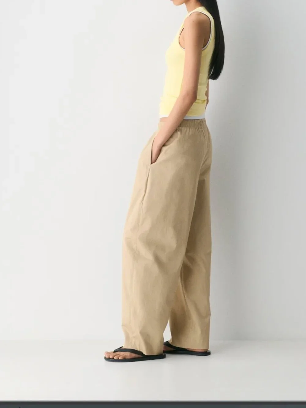 Aritzia Grinnell Chino Cotton Pant size S